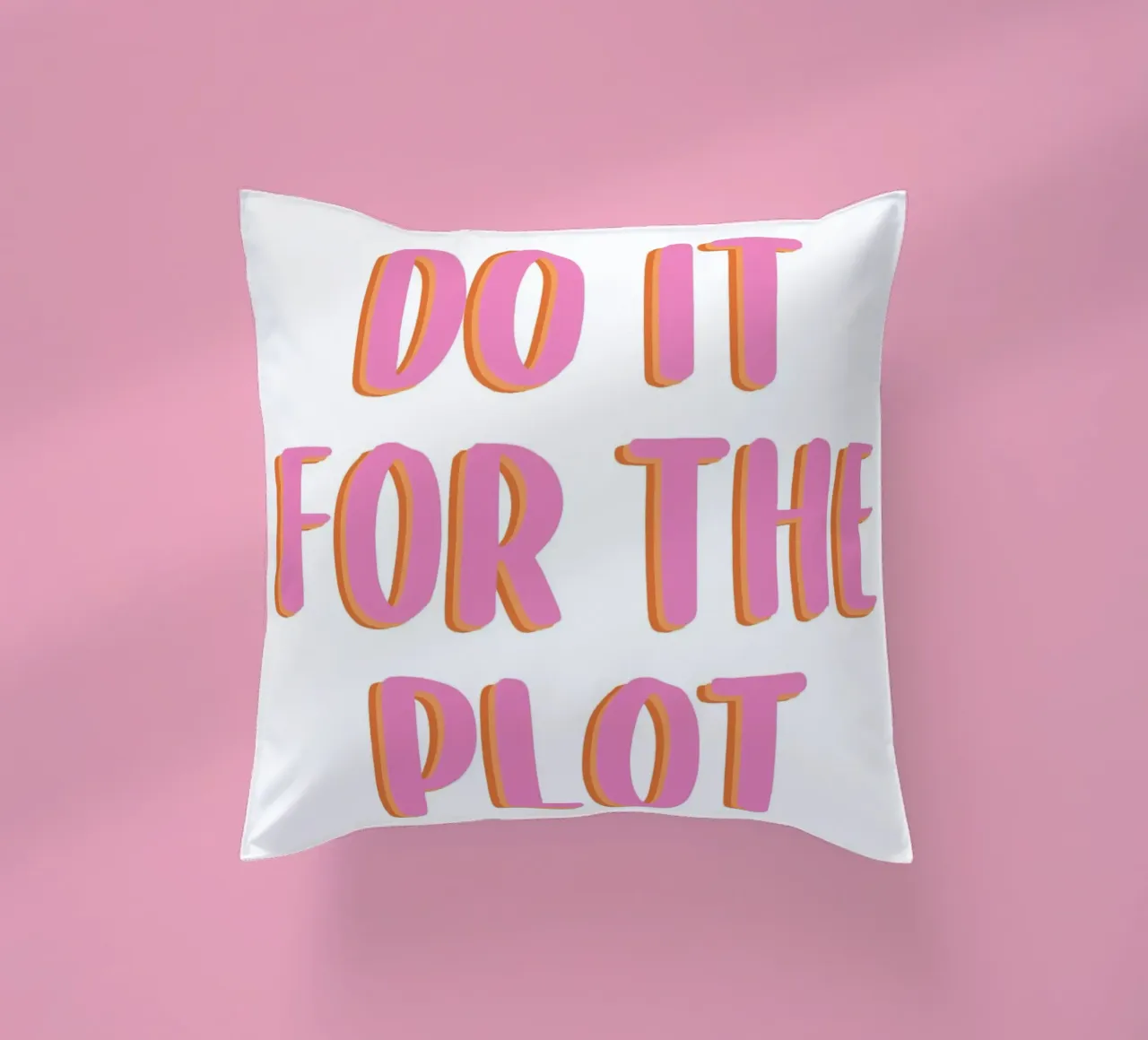 Do It For The Plot cuscino da Attaboy Dsgn