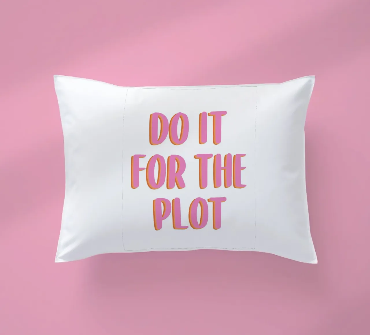 Do It For The Plot cuscino da Attaboy Dsgn
