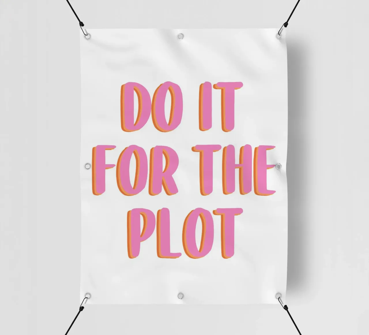 Do It For The Plot telo in pvc da Attaboy Dsgn