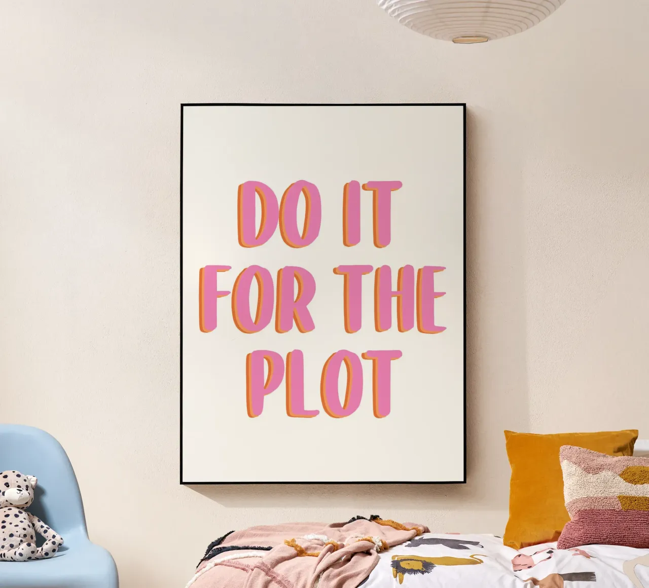 Do It For The Plot acryl van Attaboy Dsgn