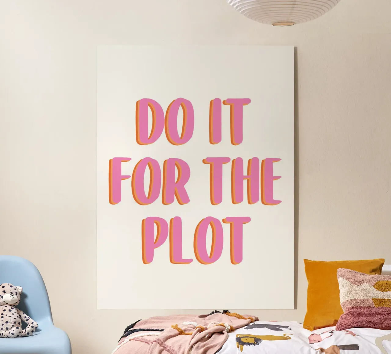 Do It For The Plot acryl van Attaboy Dsgn