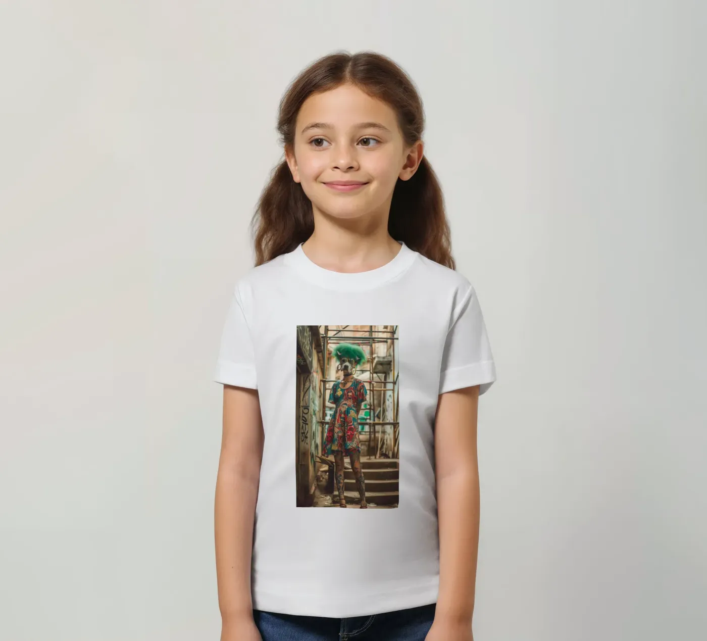 Chloé t-shirt bambini da Affiches Chien Originales – Dogland