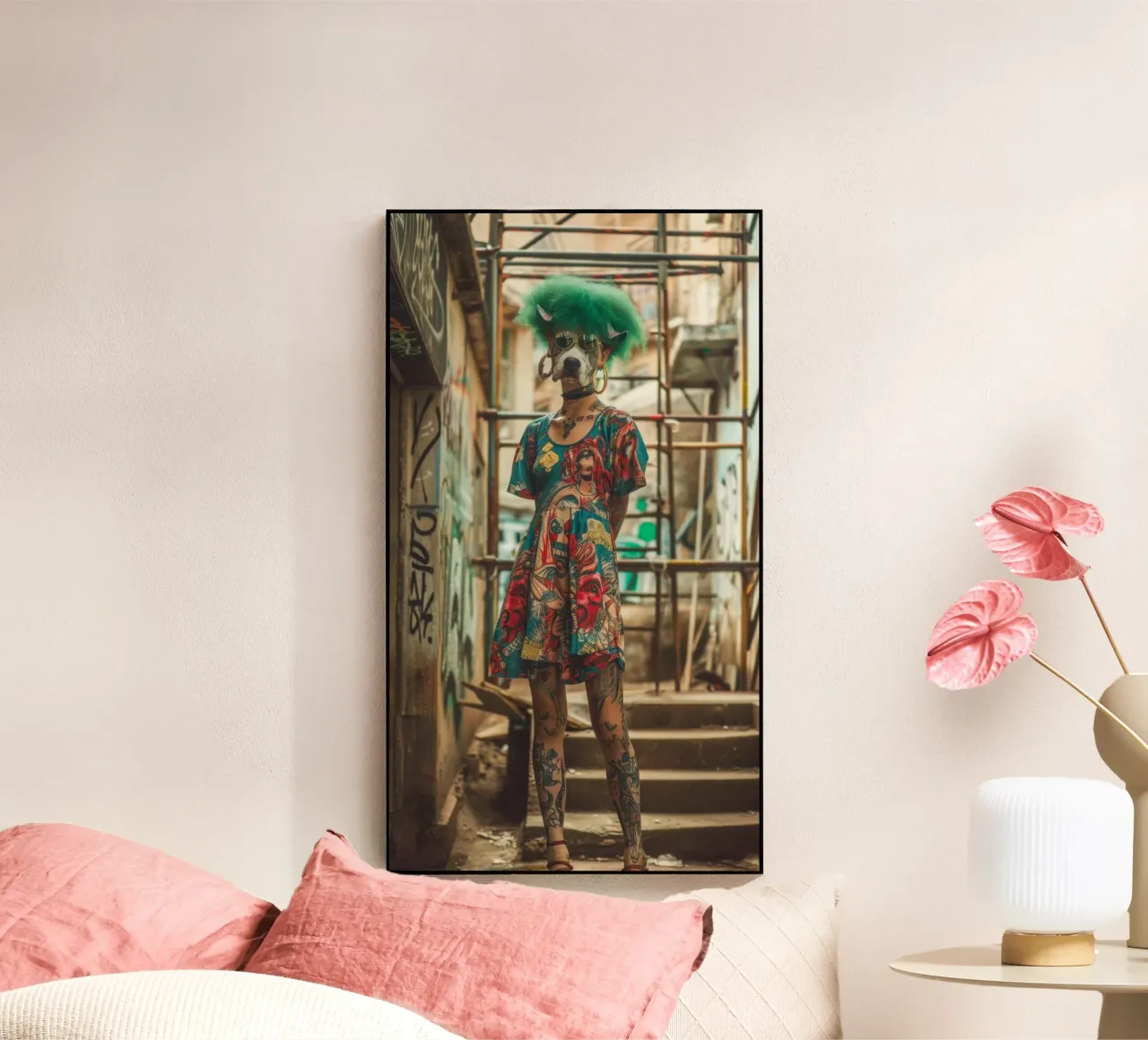 Chloé plexiglass da Affiches Chien Originales – Dogland