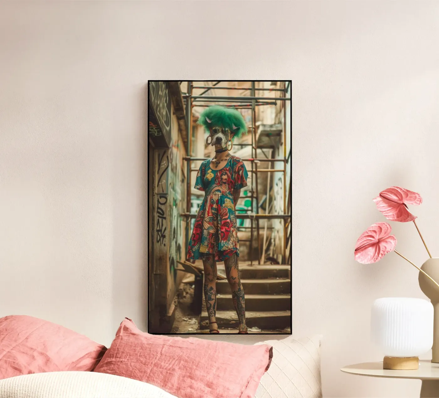 Chloé Acryl-Glas von Affiches Chien Originales – Dogland