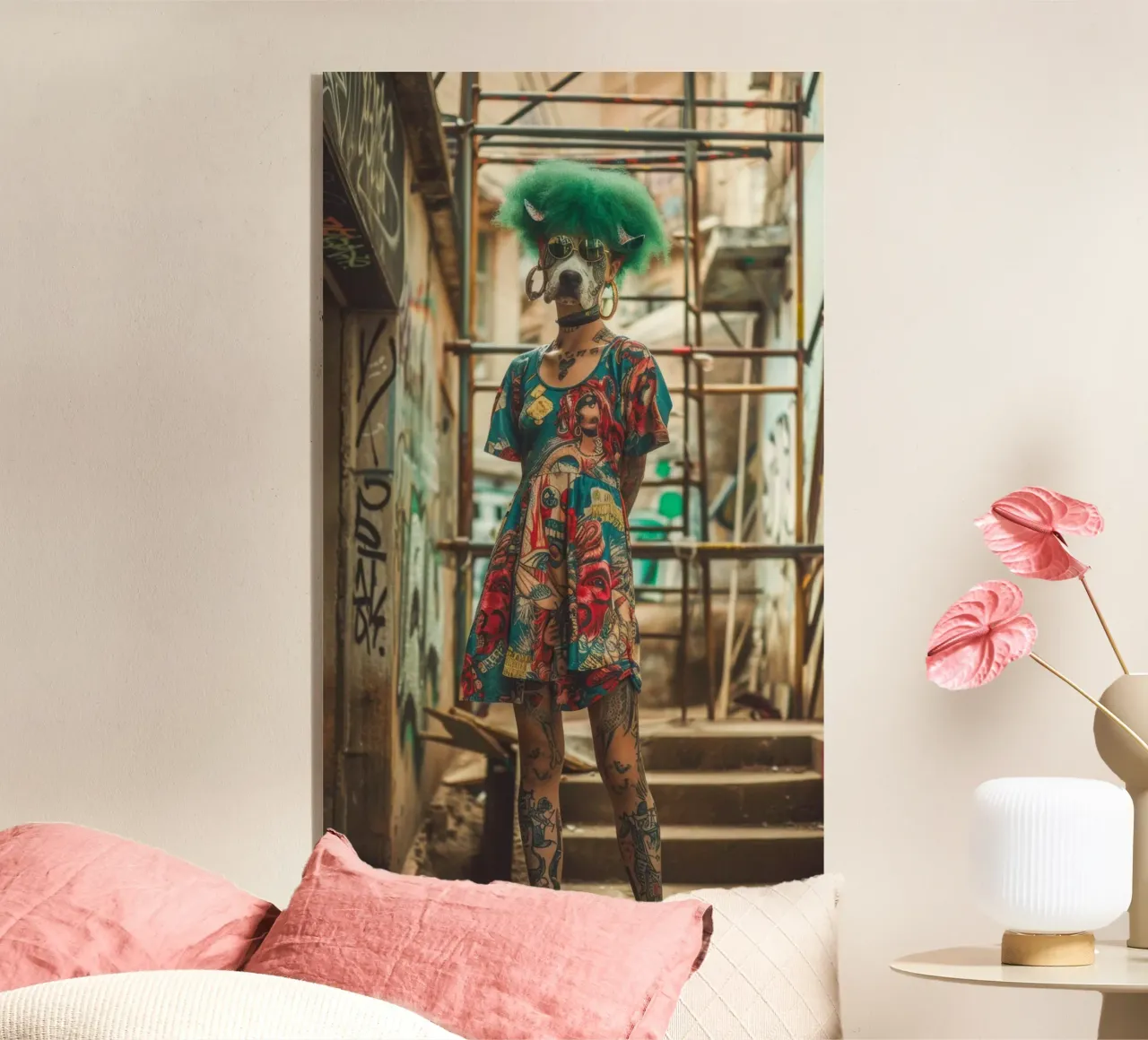 Chloé plexiglass da Affiches Chien Originales – Dogland