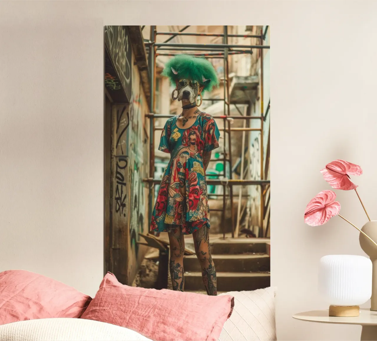 Chloé poster van Affiches Chien Originales – Dogland