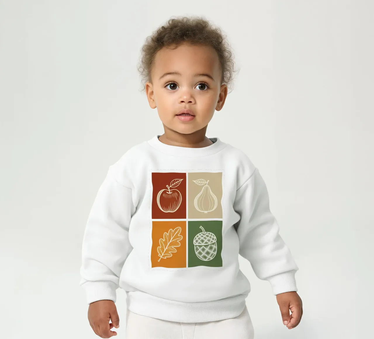 Set di raccolti autunnali stravaganti felpa neonato da Artistic-shop