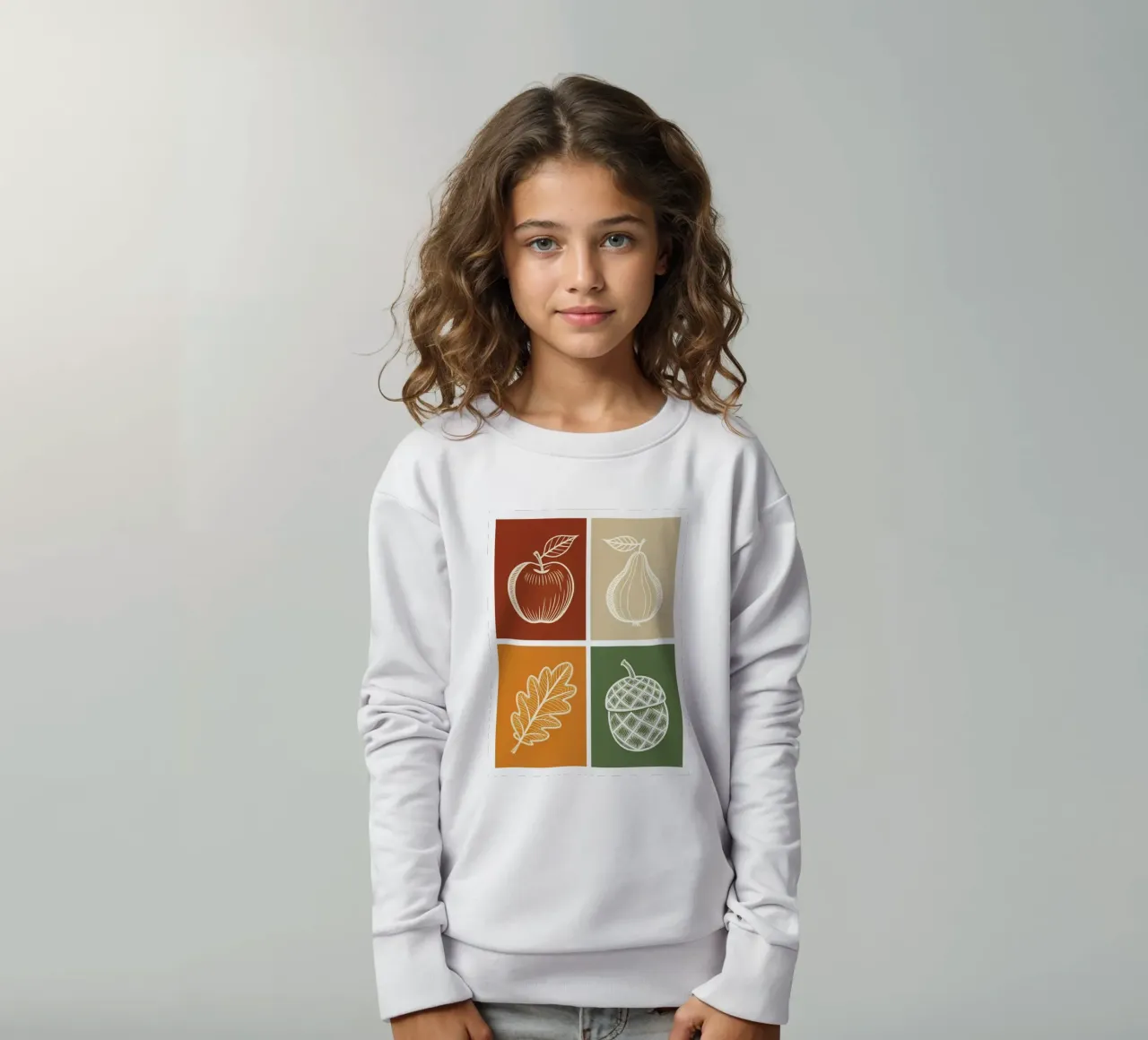 Set di raccolti autunnali stravaganti felpa bambino da Artistic-shop
