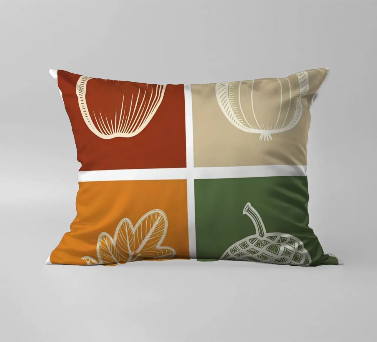 Set di raccolti autunnali stravaganti cuscino da Artistic-shop