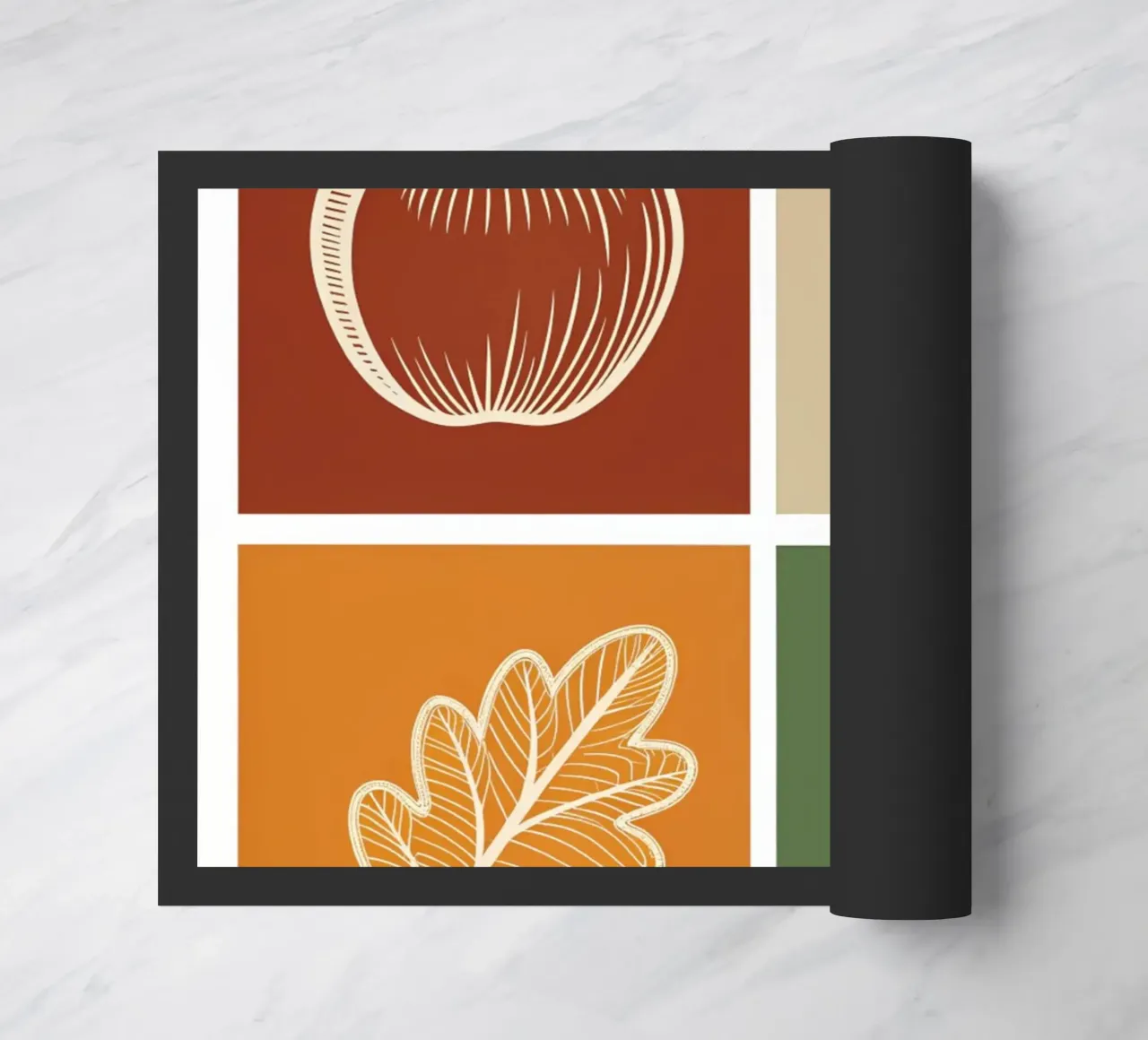 Set di raccolti autunnali stravaganti zerbino da Artistic-shop
