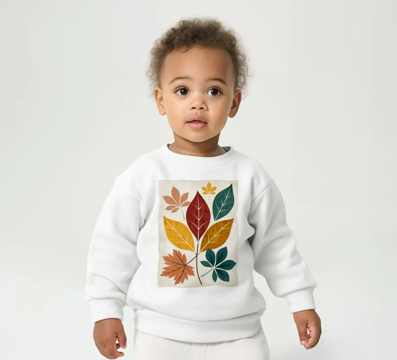Medley di foglie d'autunno rustico felpa neonato da Artistic-shop
