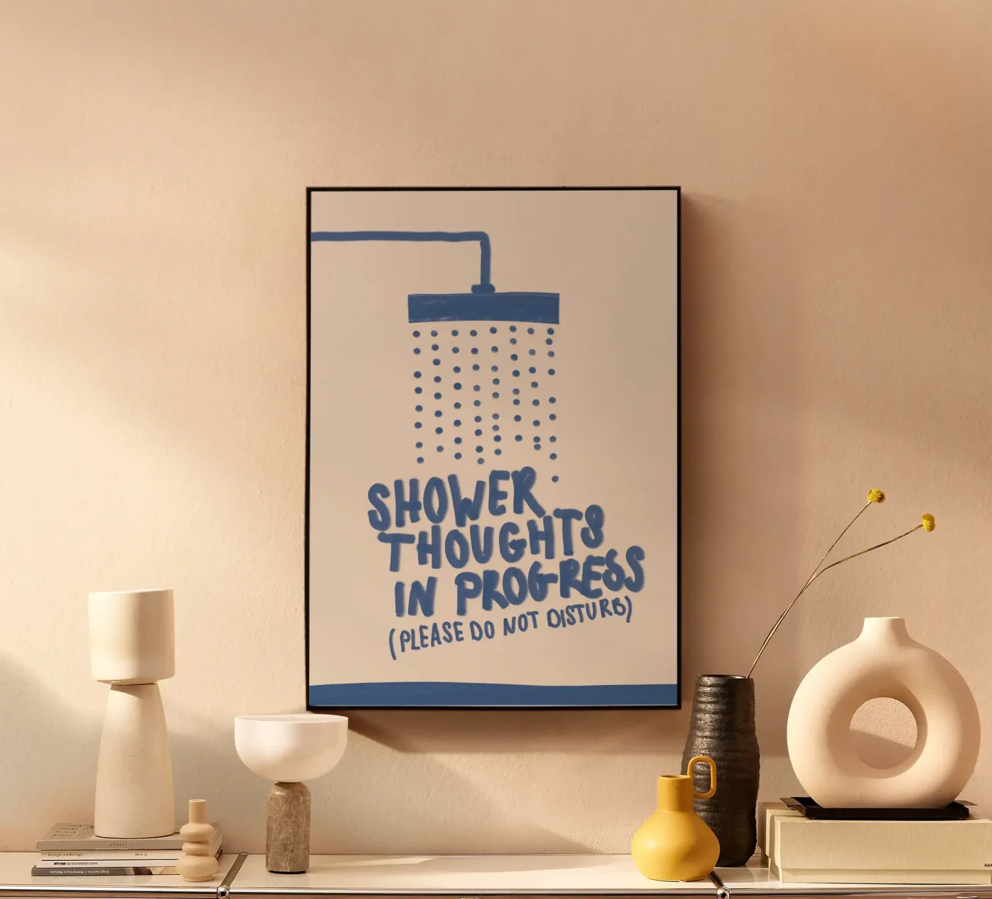 Shower Thoughts plexiglass da PurePeachStudio