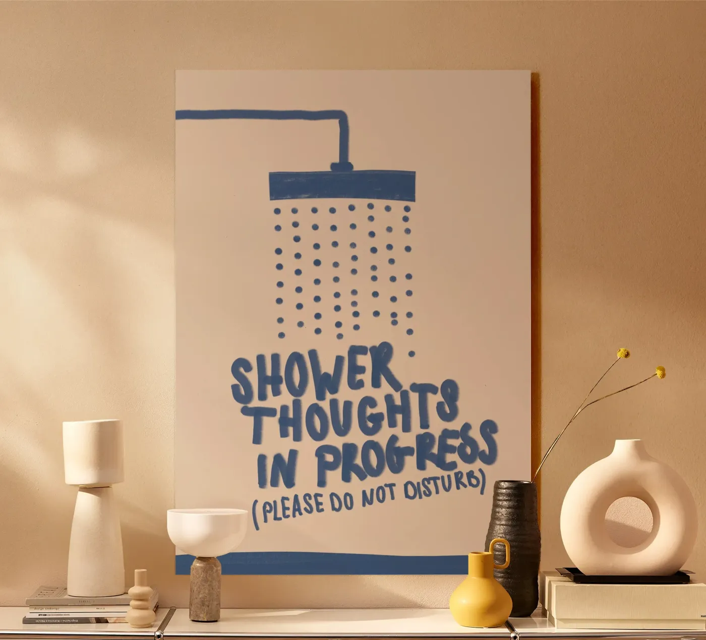 Shower Thoughts plexiglass da PurePeachStudio