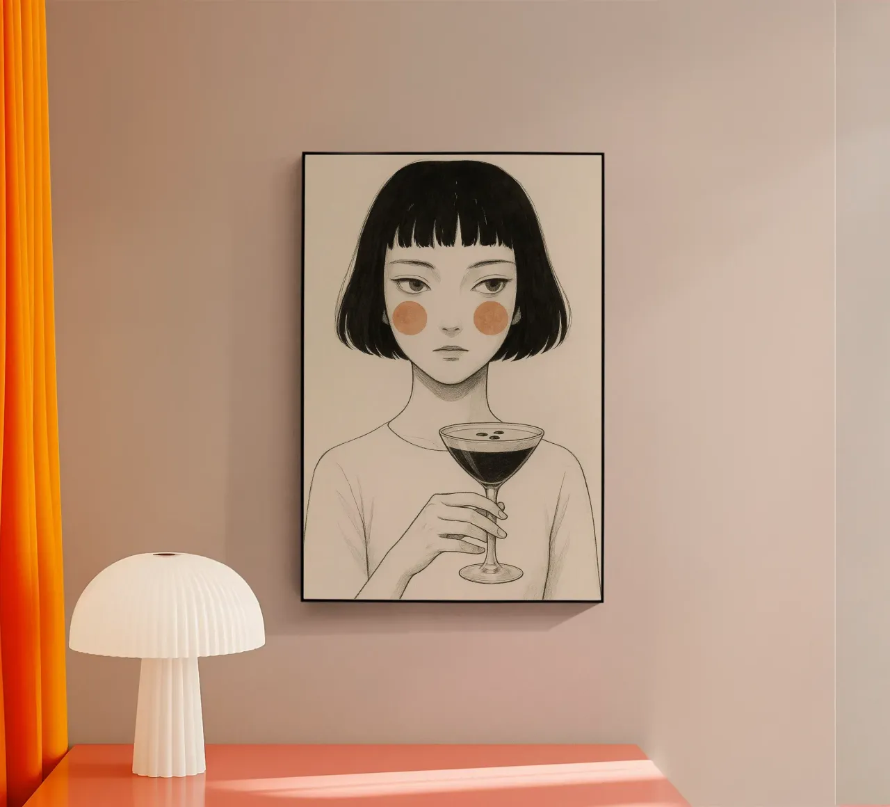 Cocktail Mood plexiglass da PurePeachStudio