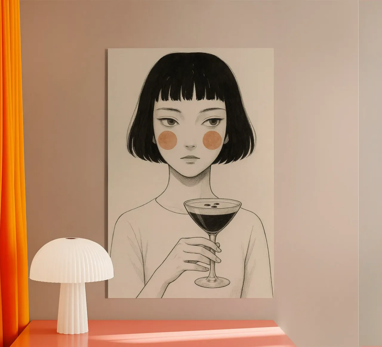 Cocktail Mood plexiglass da PurePeachStudio