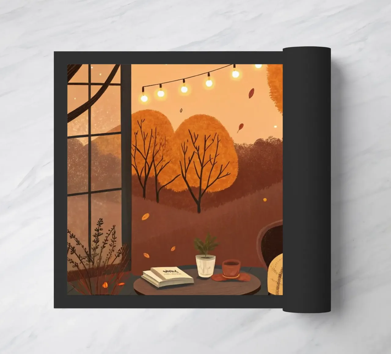 Accogliente angolo d'autunno zerbino da Artistic-shop