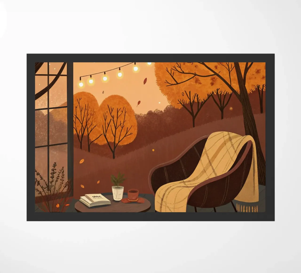 Accogliente angolo d'autunno zerbino da Artistic-shop