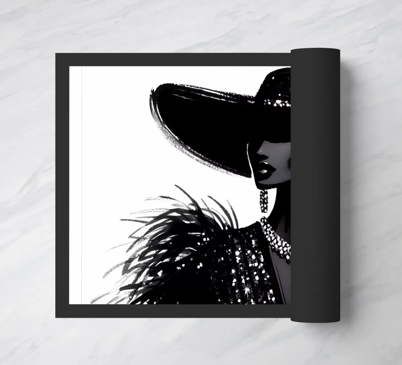 FASHION RUNWAY deurmat van ARTOMATIC