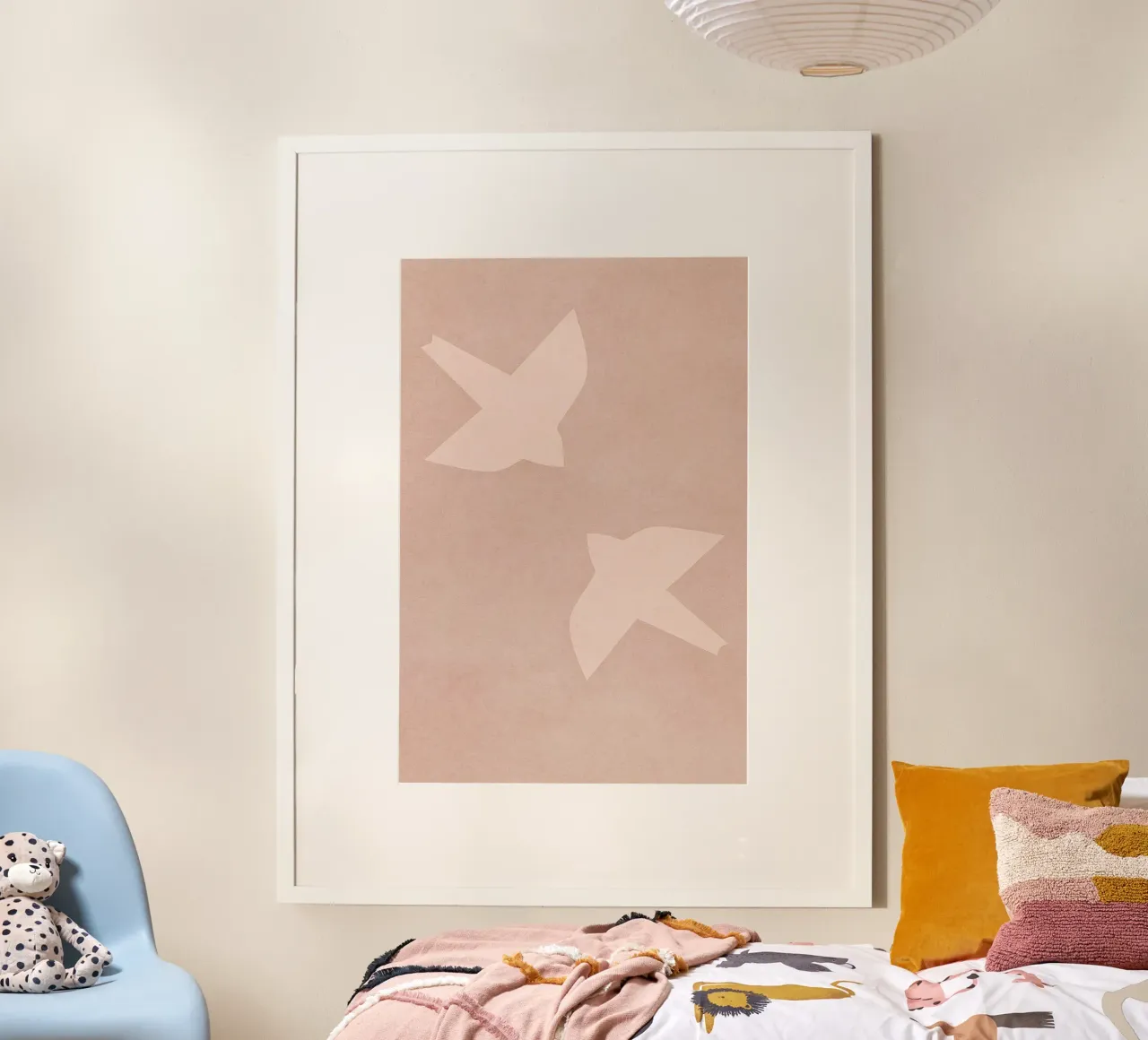 Soft Flight poster by PurePeachStudio