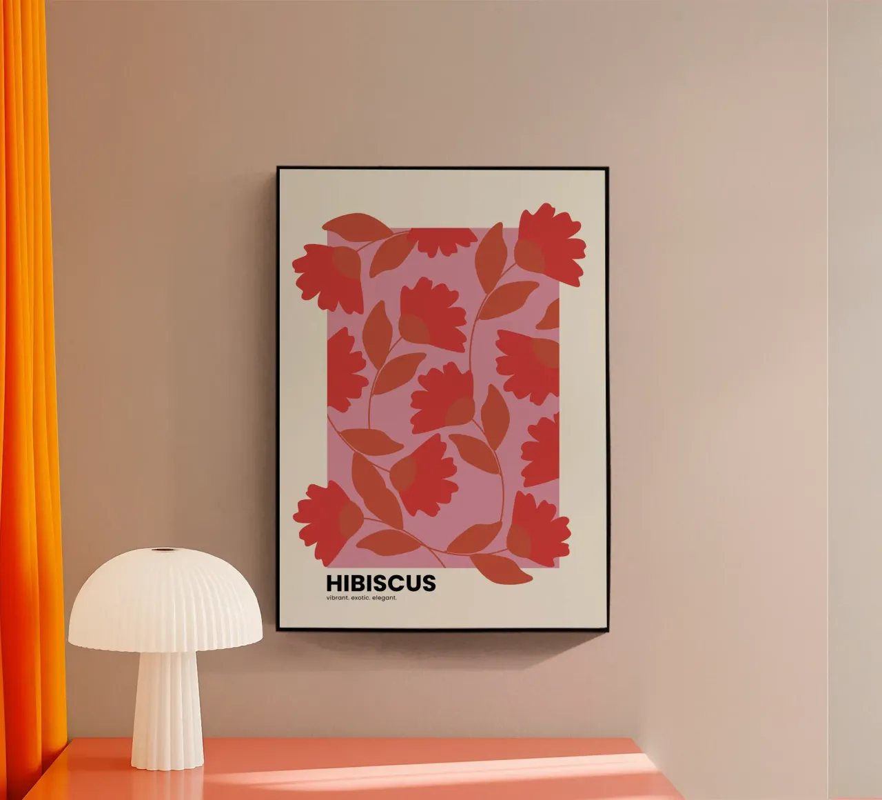 Flusso botanico blu plexiglass da PurePeachStudio