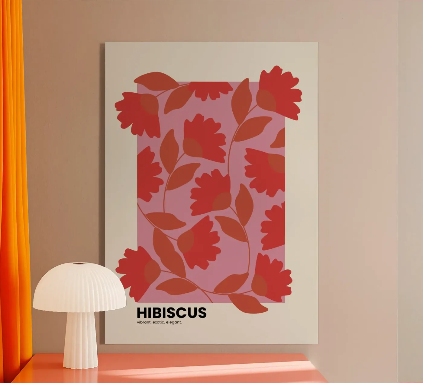 Flusso botanico blu plexiglass da PurePeachStudio