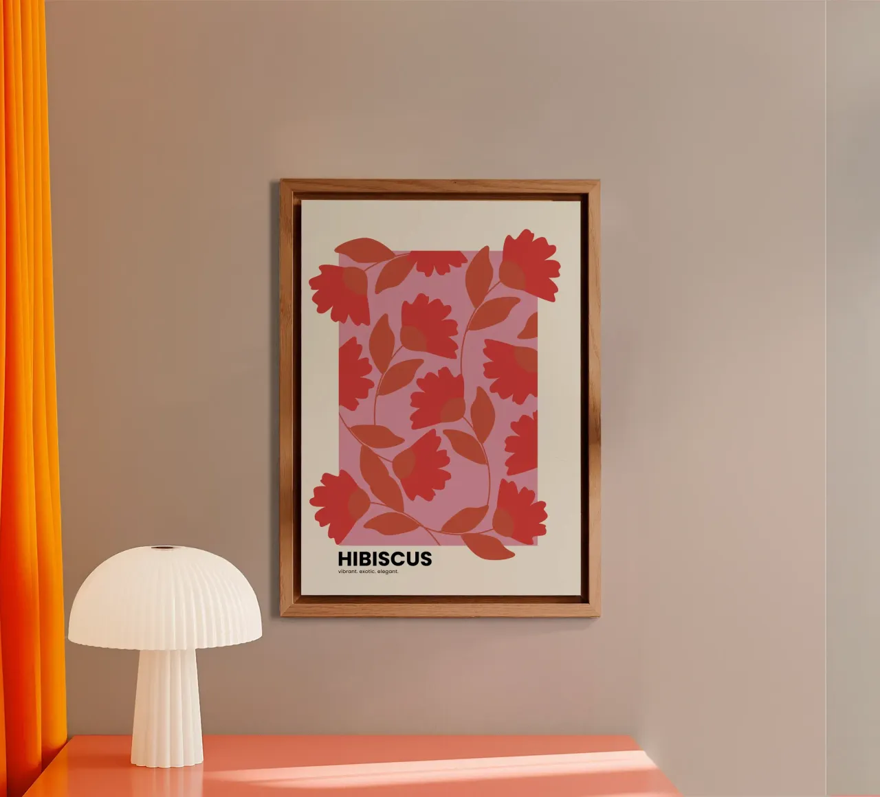 Flusso botanico blu alluminio dibond da PurePeachStudio