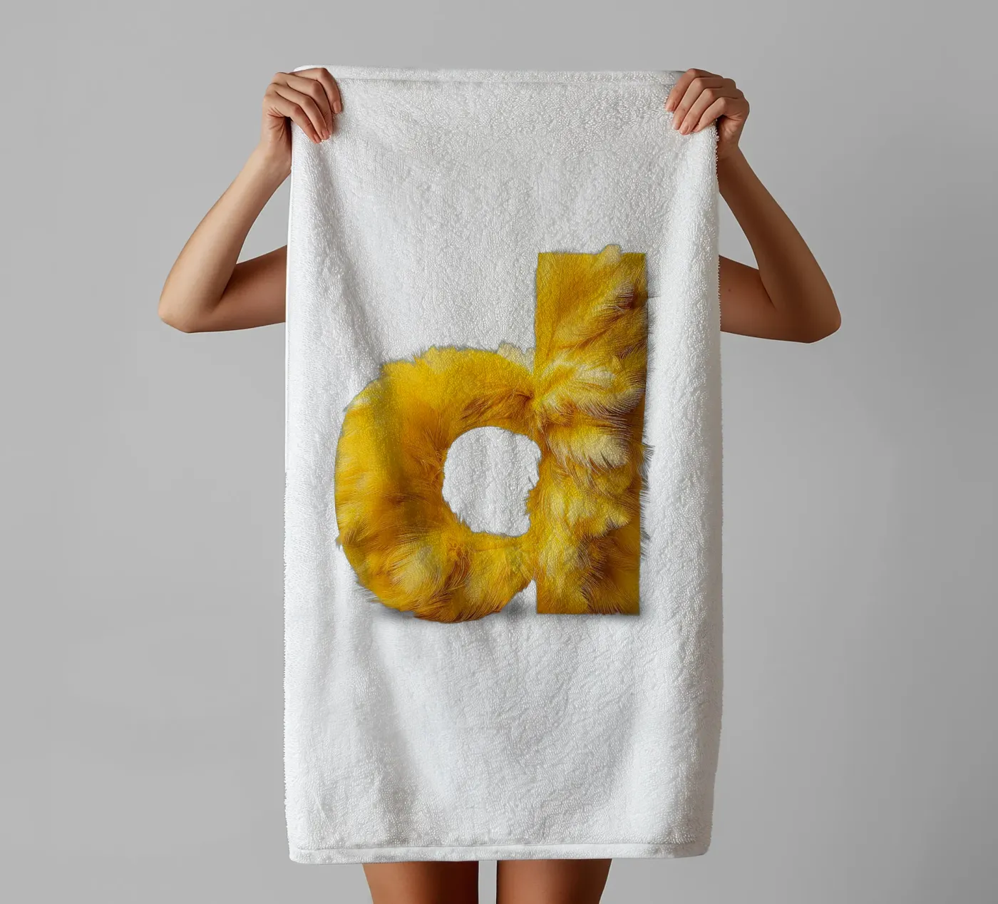d - eendje badhanddoek van The True Type