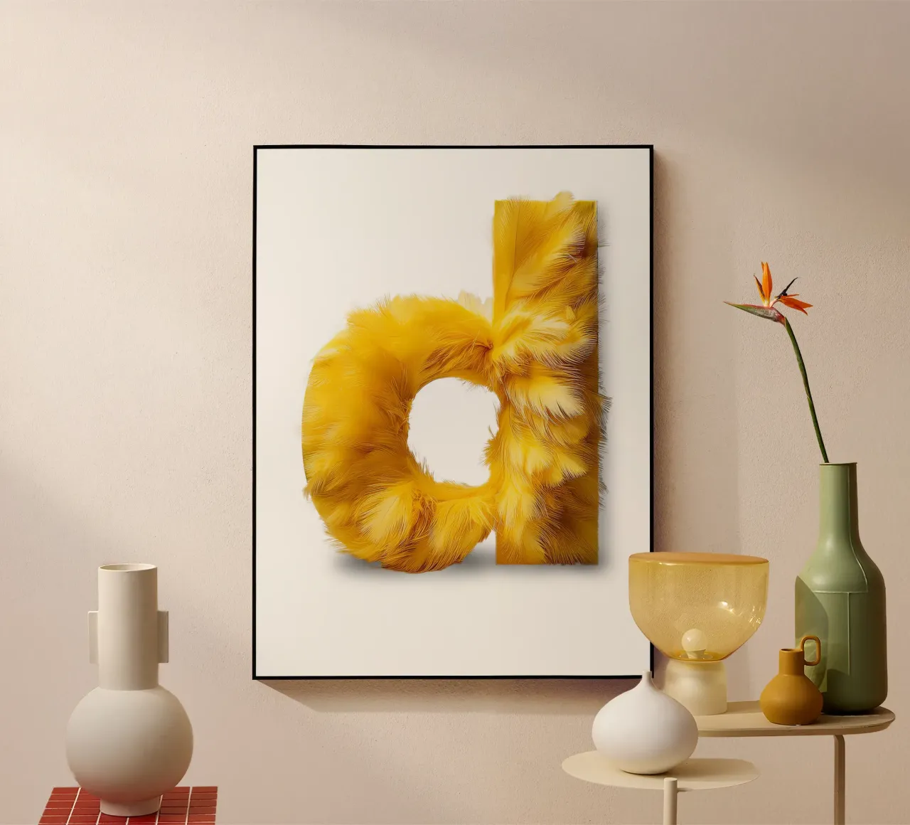 d - duckling acrylic glass by The True Type