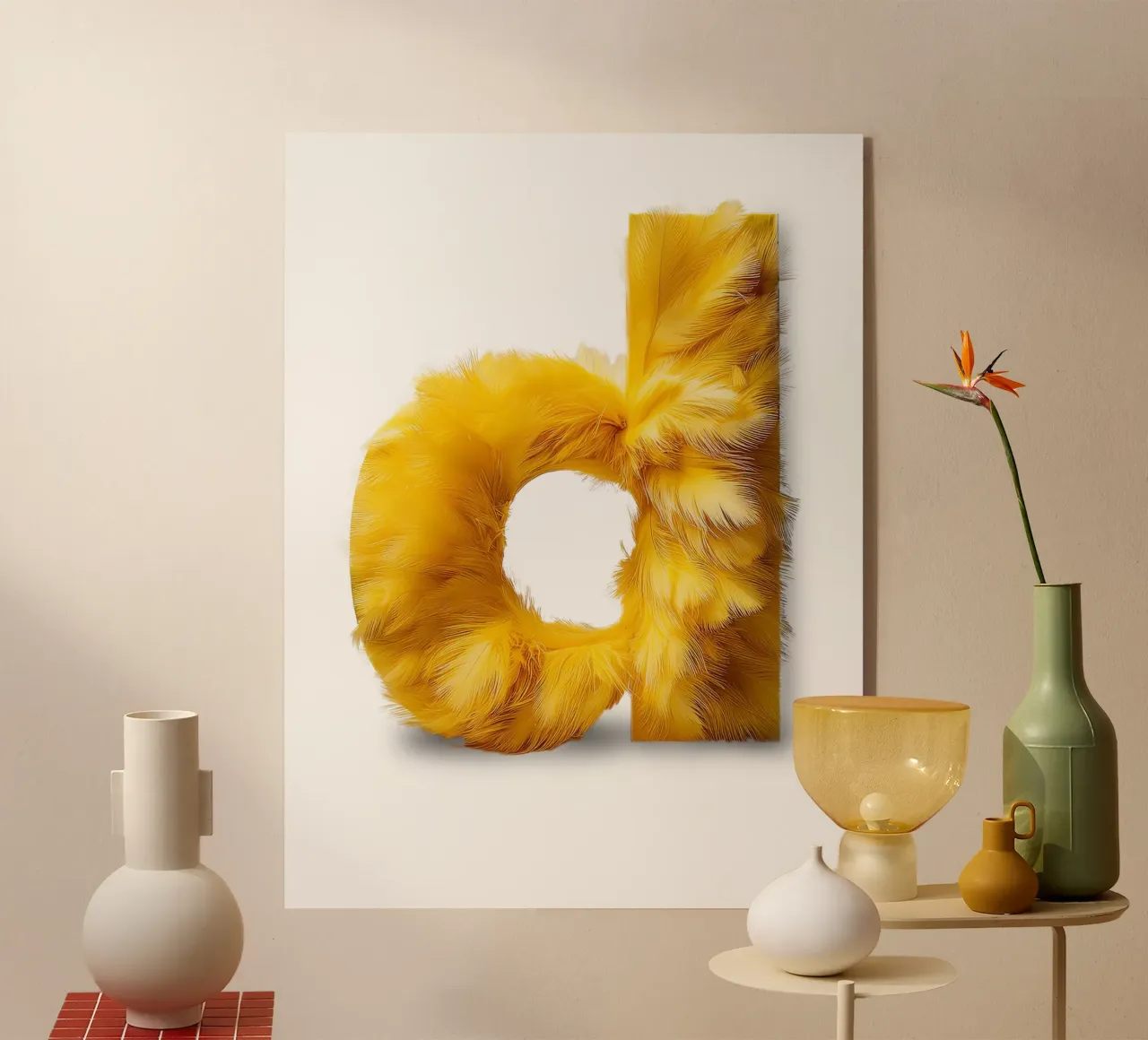 d - duckling acrylic glass by The True Type