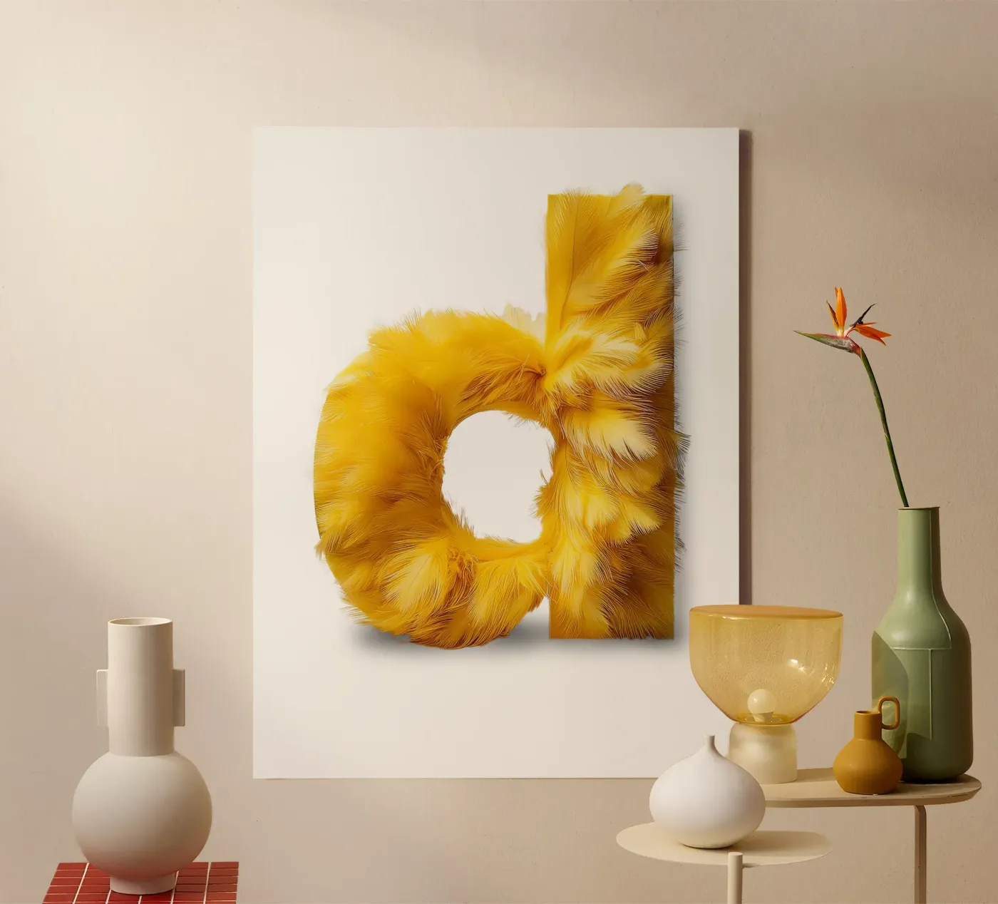 d - eendje canvas van The True Type