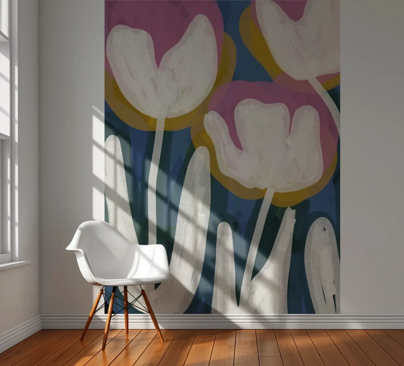 Bloom Bloom fotobehang van PurePeachStudio