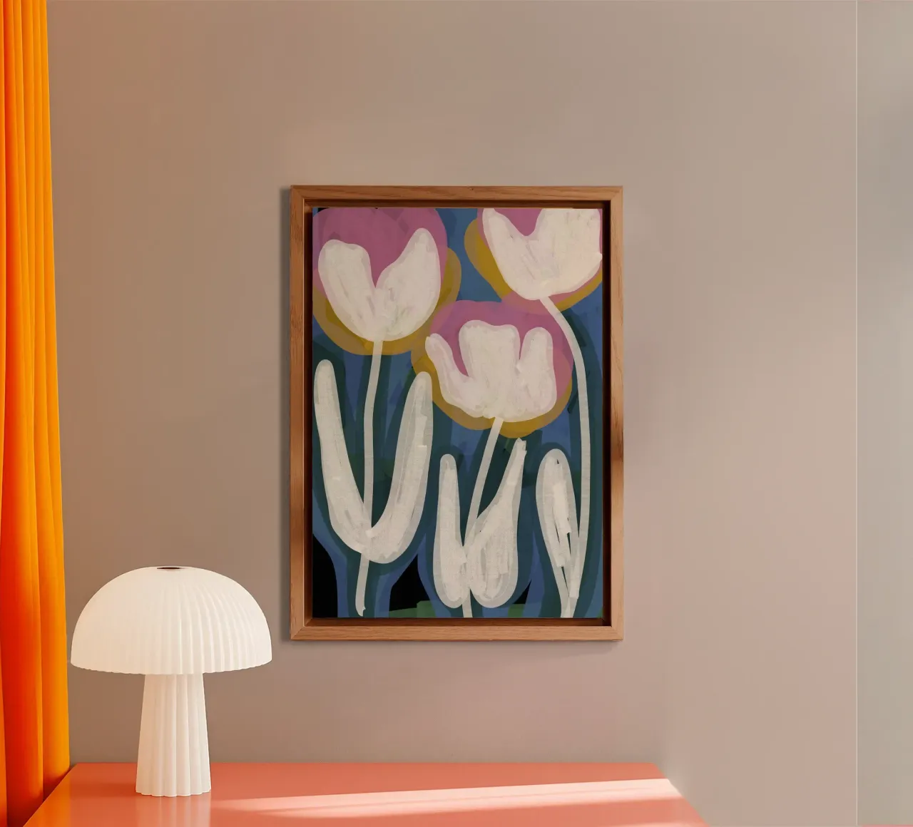 Bloom Bloom alluminio dibond da PurePeachStudio