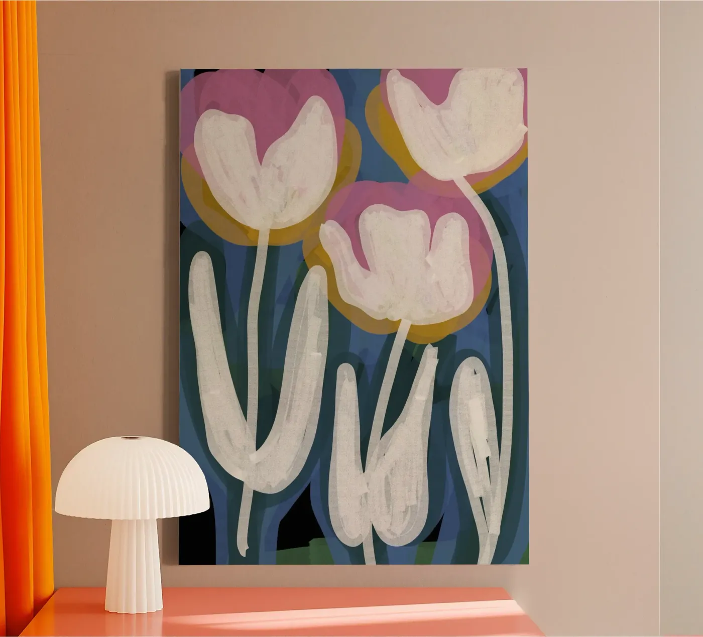 Bloom Bloom canvas by PurePeachStudio