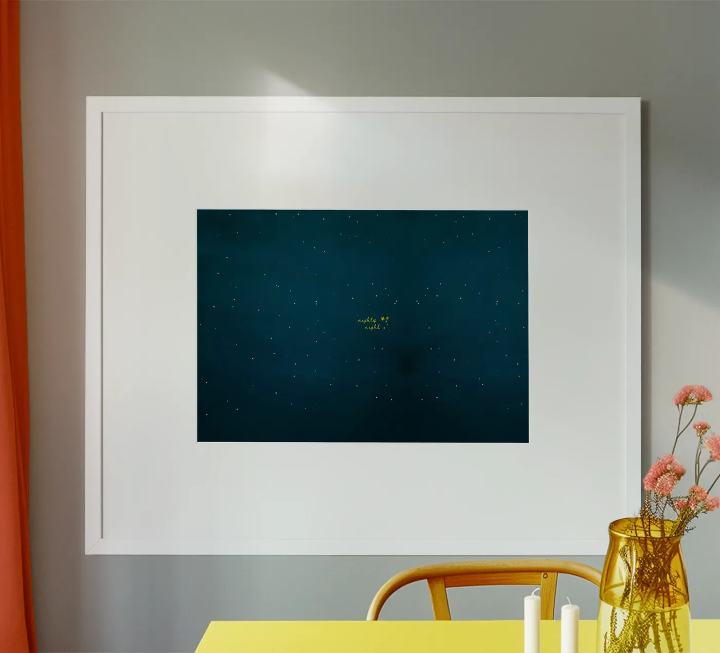 Die Nacht der Nächte Poster von PurePeachStudio