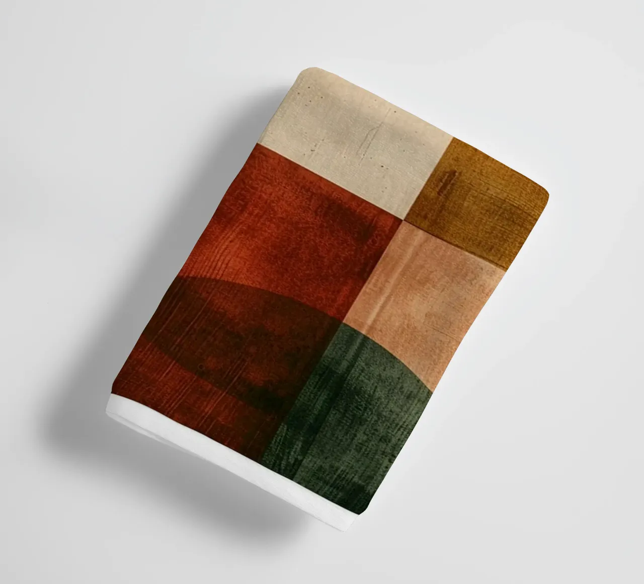 Autumn Geometry in Motion asciugamano da bagno da Mosaic Dialogue