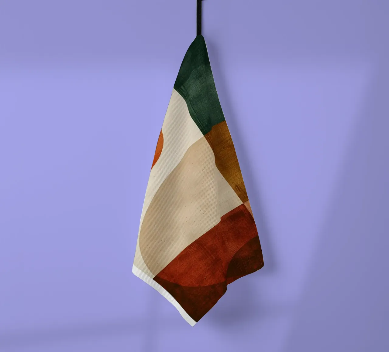 Autumn Geometry in Motion canovaccio da cucina da Mosaic Dialogue