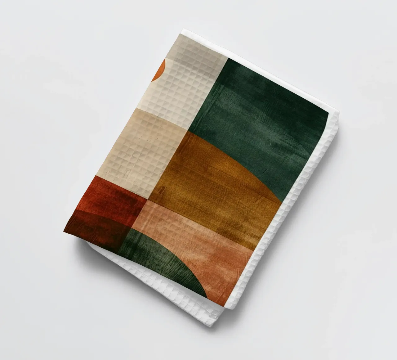 Autumn Geometry in Motion canovaccio da cucina da Mosaic Dialogue