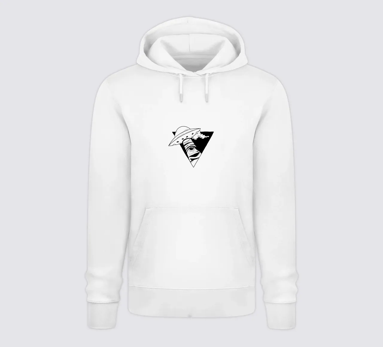 Out Of Space felpa con cappuccio da byh.illustration