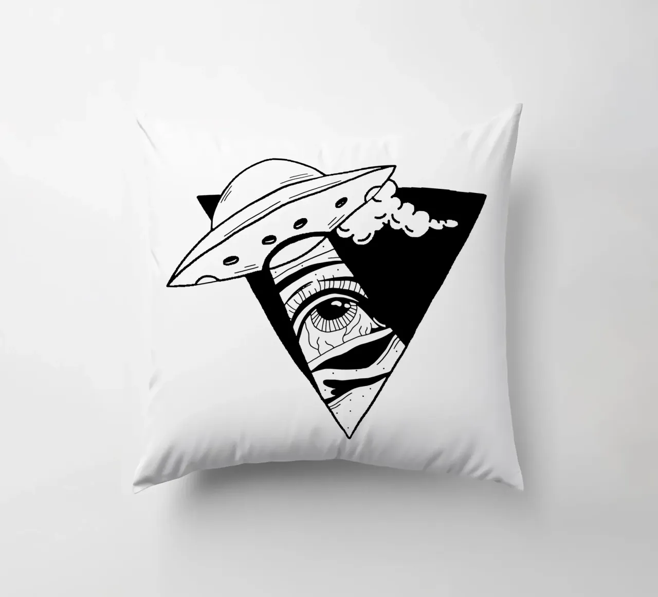 Out Of Space cuscino da byh.illustration
