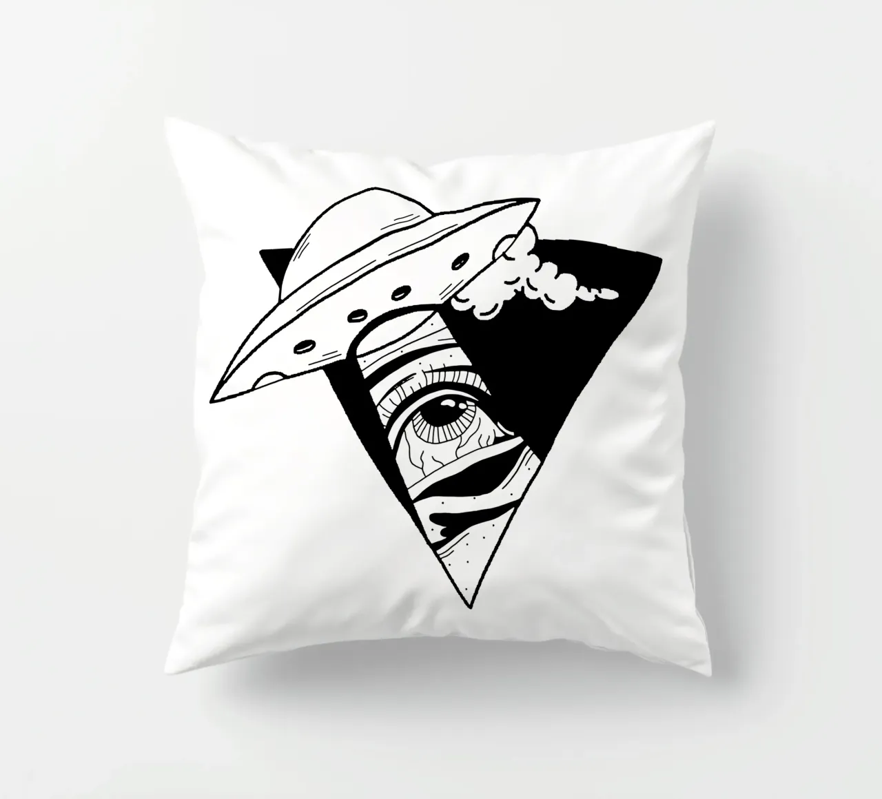 Out Of Space cuscino da byh.illustration