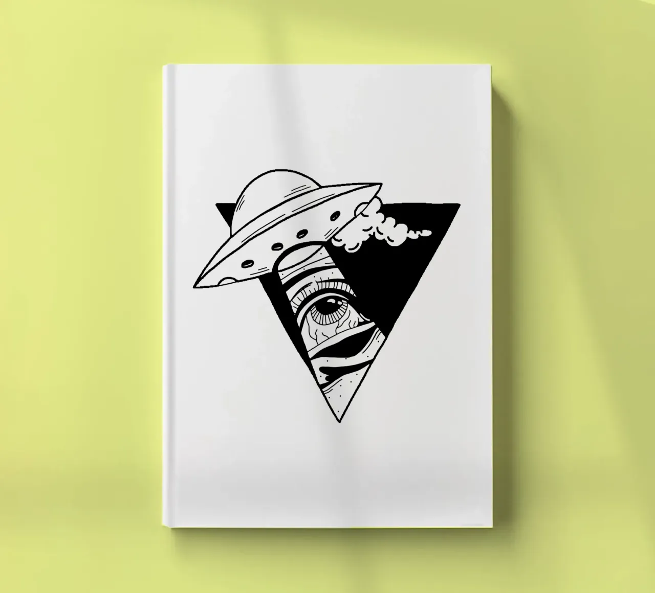 Out Of Space notebook by byh.illustration