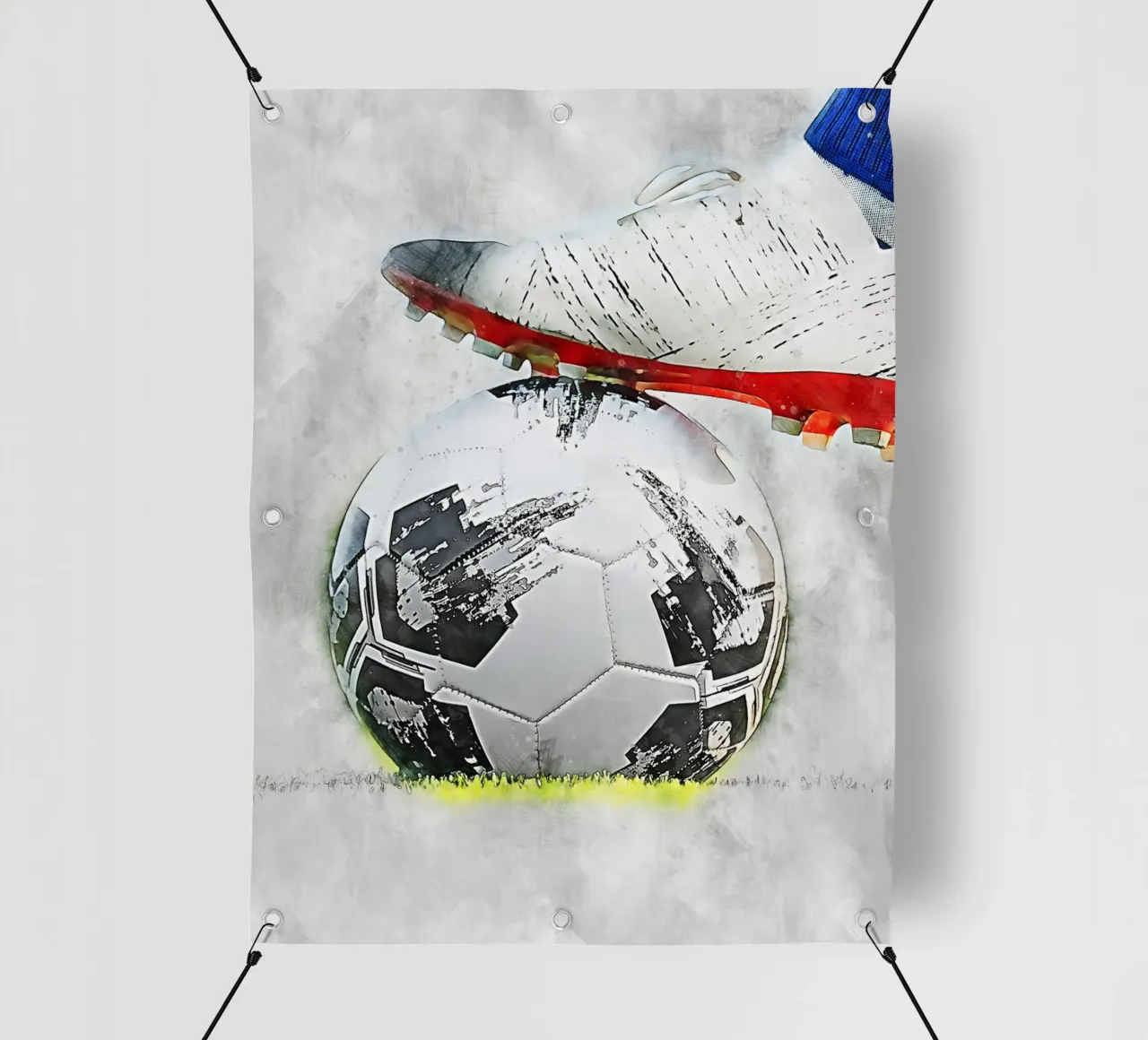 Calcio 4 telo in pvc da Mateo