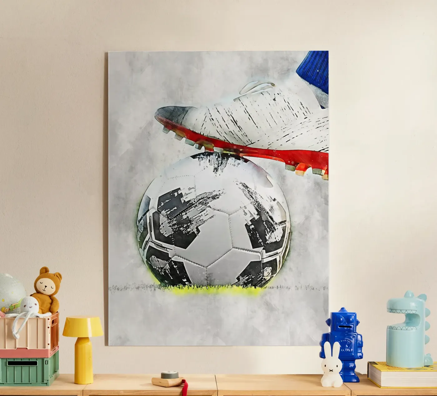 Football 4 Acryl-Glas von Mateo