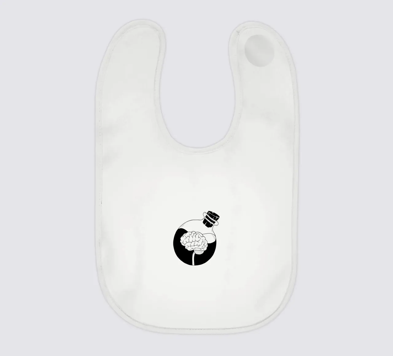 Be A Brain bavaglino da byh.illustration