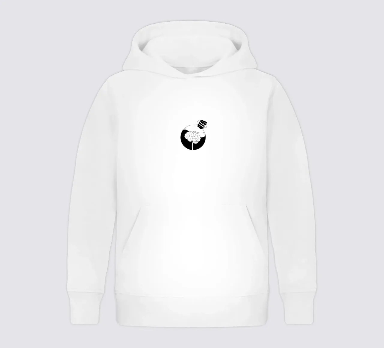Be A Brain felpa bambino con cappuccio da byh.illustration