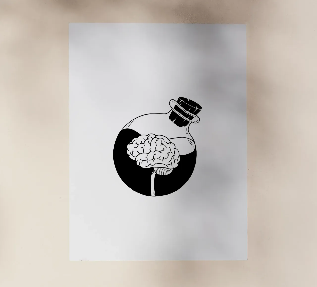 Be A Brain pellicola backlit da byh.illustration