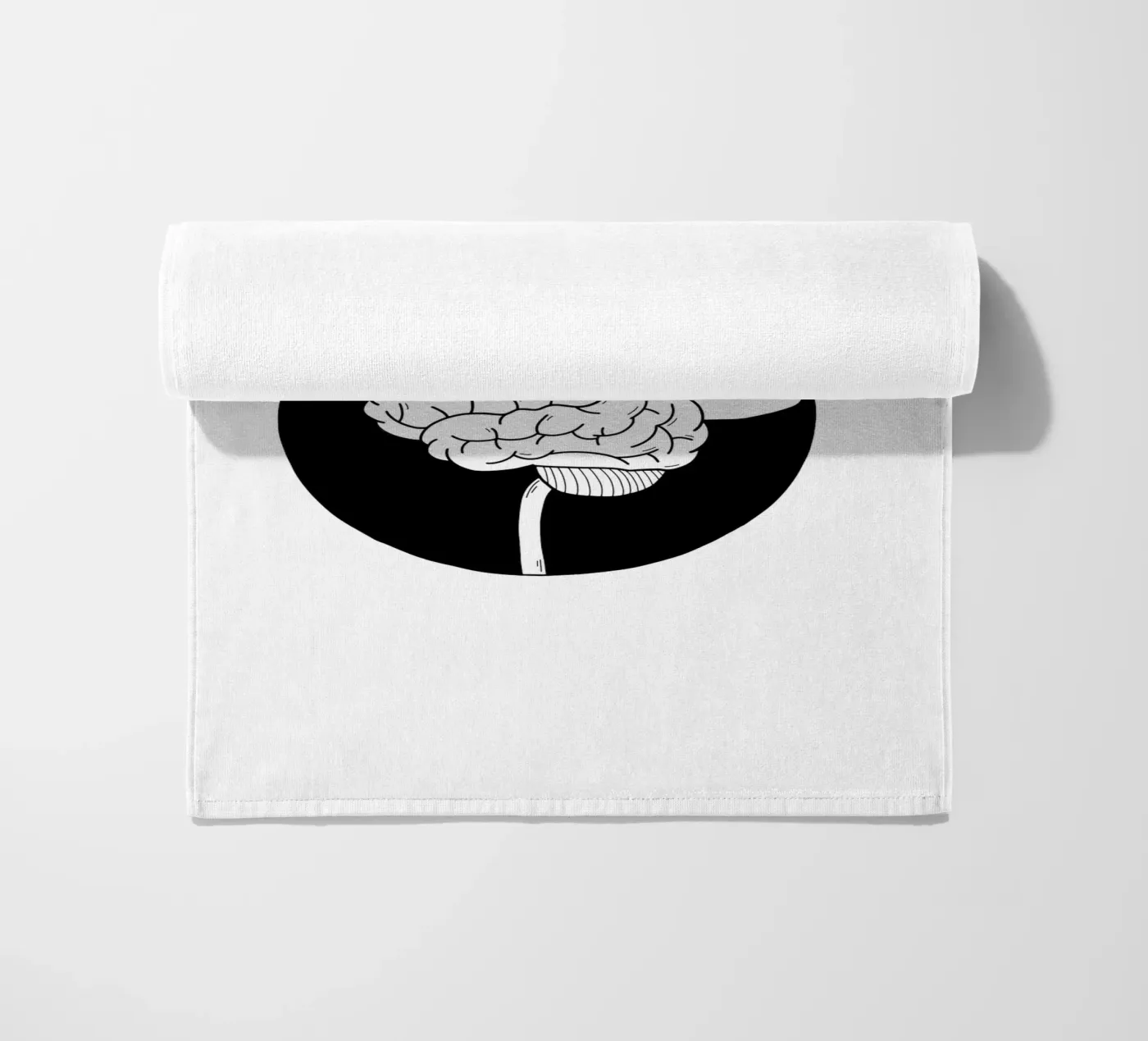 Be A Brain beach towel by byh.illustration