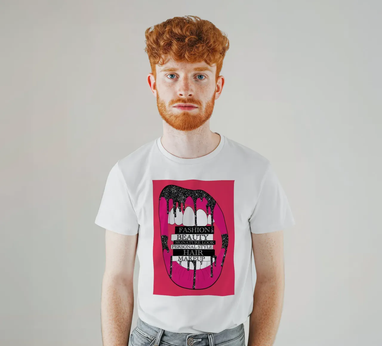 UNA BOCCATA DI MODA t-shirt da ARTOMATIC