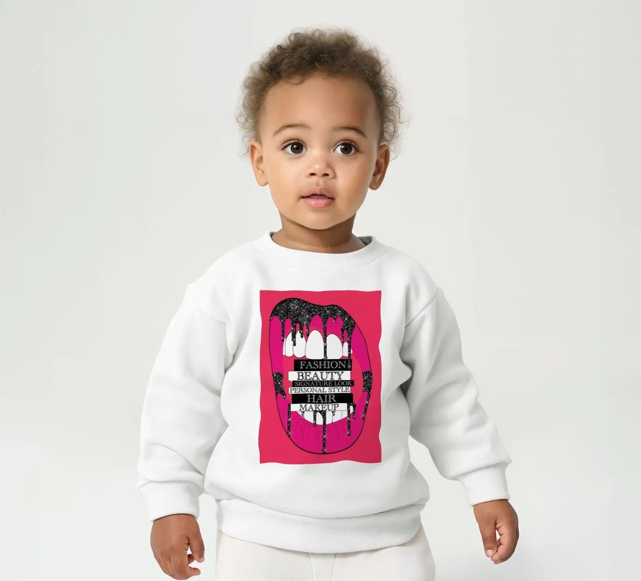 UNA BOCCATA DI MODA felpa neonato da ARTOMATIC