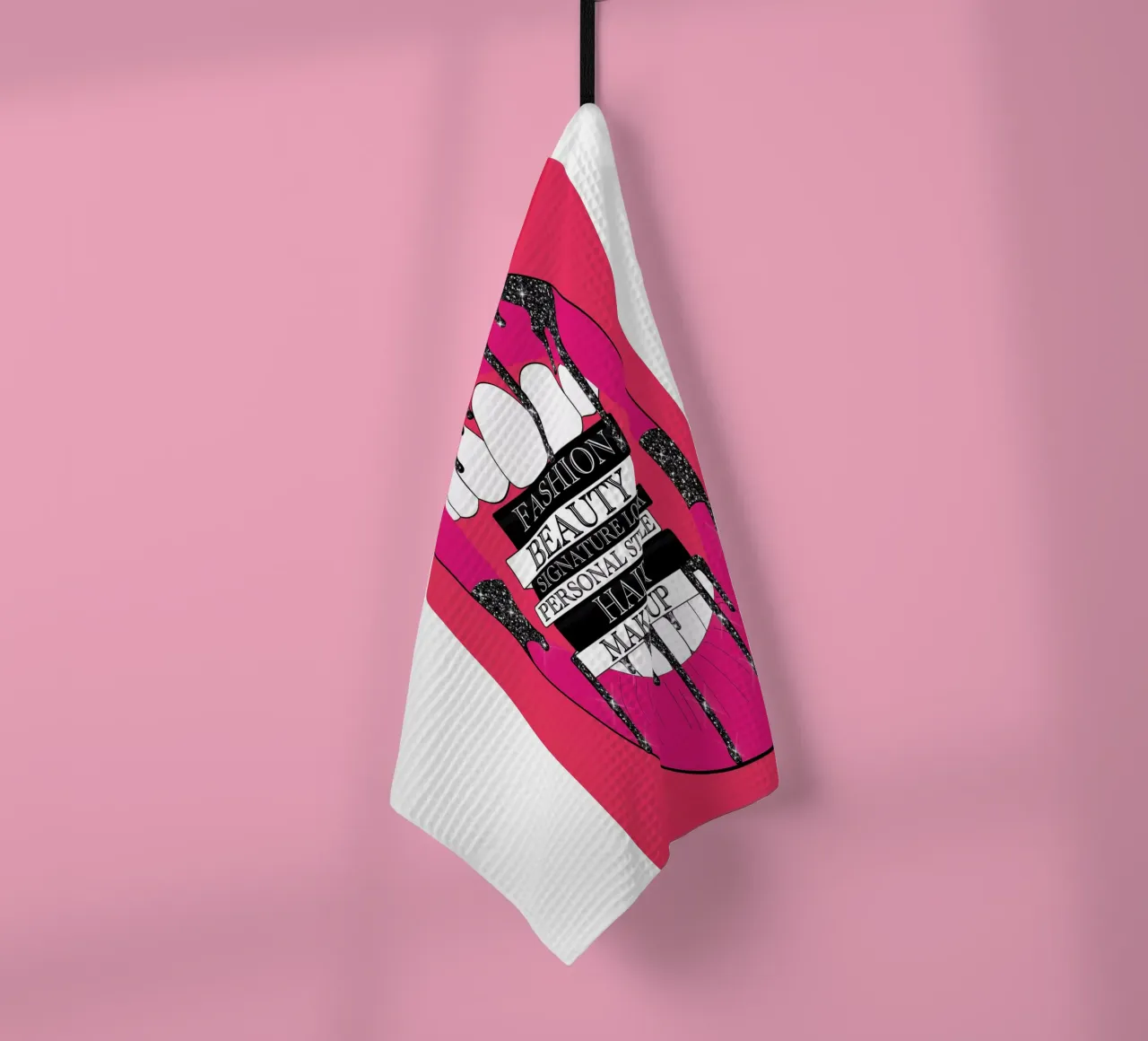 UNE BOUCHÉE DE MODE torchon de ARTOMATIC